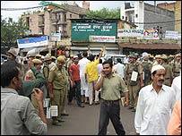 जामिया नगर इलाक़े में पुलिस मुठभेड़ हुई थी जामिया नगर इलाक़े में पुलिस मुठभेड़ हुई थी
