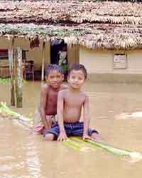Flood in Assam Flood in Assam