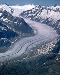 Glaciers of Southern Alps Glaciers of Southern Alps