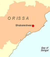 Orissa Map Orissa Map