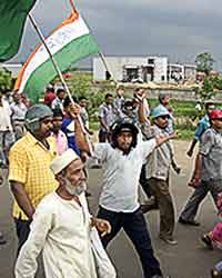Singur rally Singur rally