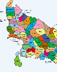 Uttar Pradesh Map Uttar Pradesh Map
