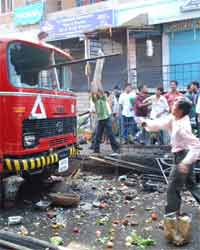 Assam violence after blasts Assam violence after blasts