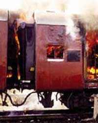 Train burnt in Godhra Train burnt in Godhra