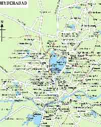 hydrabad map hydrabad map