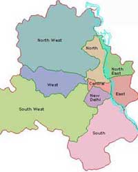 Delhi Map Delhi Map