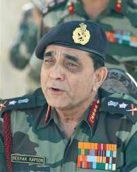 Gen. Deepak Kapoor Gen. Deepak Kapoor