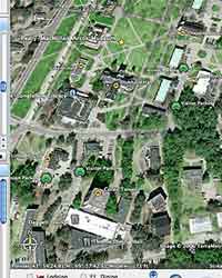 Google Earth window Google Earth window