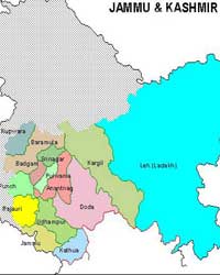 Jammu-Kashmir map Jammu-Kashmir map