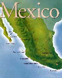 mexico map mexico map