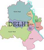 Delhi map Delhi map