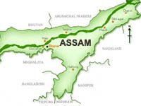 Assam Map Assam Map