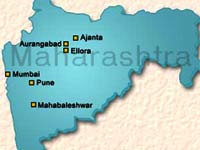 Maharashtra map Maharashtra map