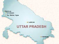 Uttar Pradesh map Uttar Pradesh map