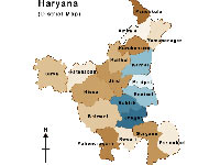 Haryana Map Haryana Map