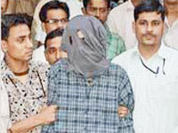 Terrorist held in Kolkata Terrorist held in Kolkata