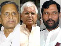 Mulayam, Lalu and Paswan Mulayam, Lalu and Paswan