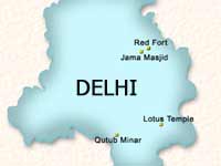 Delhi Map Delhi Map