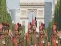 Indian Soldiers marched in Paris Indian Soldiers marched in Paris