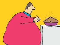 Fat man cartoon Fat man cartoon