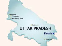 Uttar Pradesh map Uttar Pradesh map