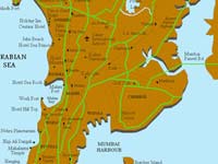 Mumbai Map Mumbai Map
