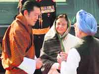 King of Bhutan with Pm King of Bhutan with Pm