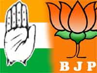 Congress-Bjp Flag Congress-Bjp Flag