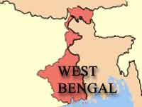 West Bengal map West Bengal map