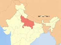 Uttar Pradesh Map Uttar Pradesh Map