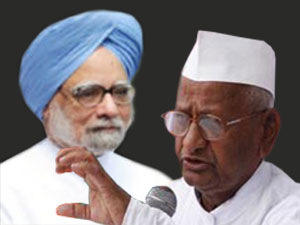Manmohan to Anna: Get well soon Manmohan to Anna: Get well soon