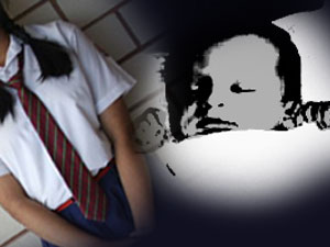 A 16 year old girl gave birth to a child in school A 16 year old girl gave birth to a child in school