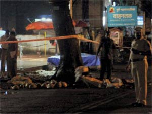 Pune bomb blast: Design flaw reduced impact Pune bomb blast: Design flaw reduced impact