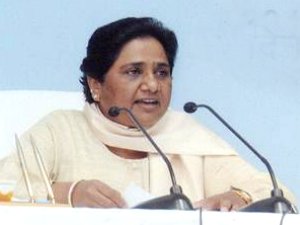 Mayawati demands roll back in diesel price and FDI Mayawati demands roll back in diesel price and FDI