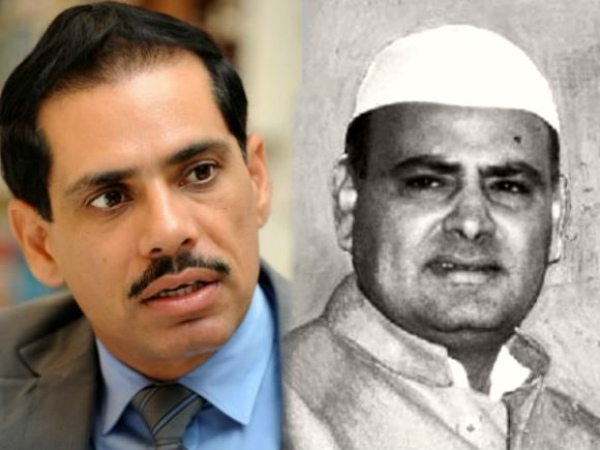 Feroze Gandhi, Robert Vadra Feroze Gandhi, Robert Vadra