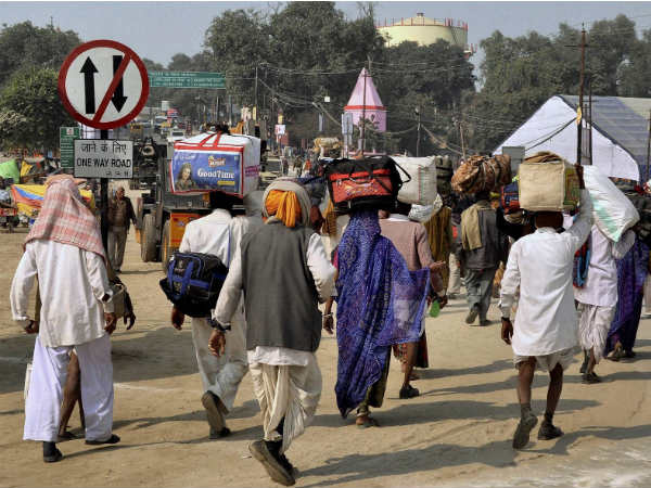 श्रद्धालुओं के ठहरने के लिए व्यापक प्रबंध किये गये हैं
