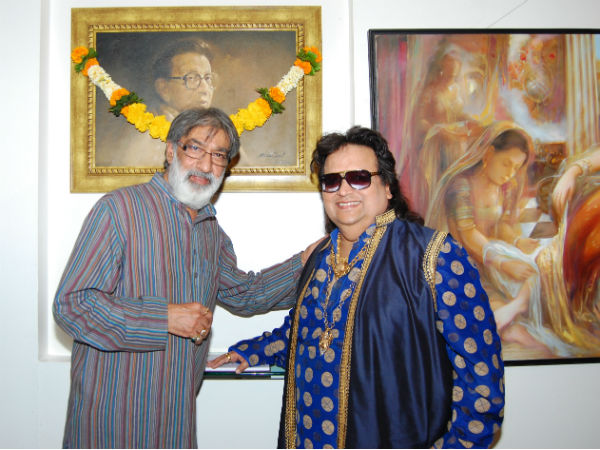 बप्पी लहरी के साथ पृथ्वी सोनी
