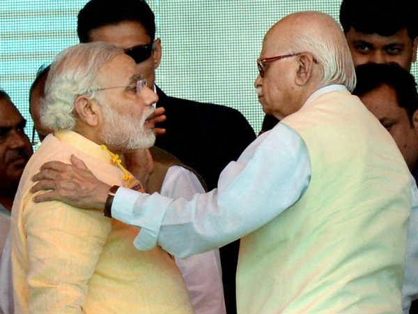 narendra modi-lk advani narendra modi-lk advani