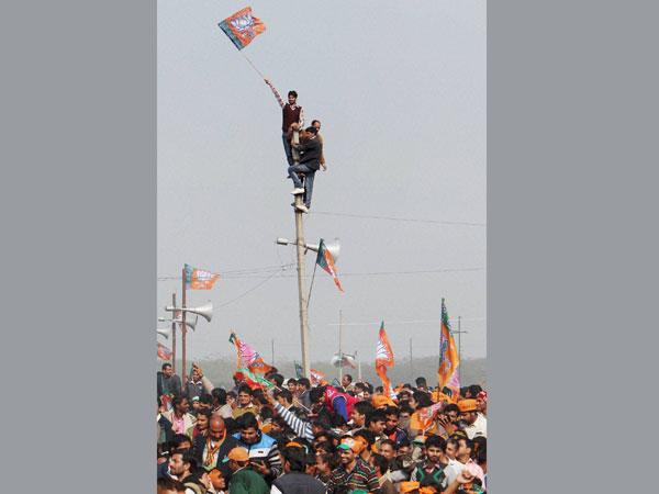 समर्थकों में रहा उत्‍साह 