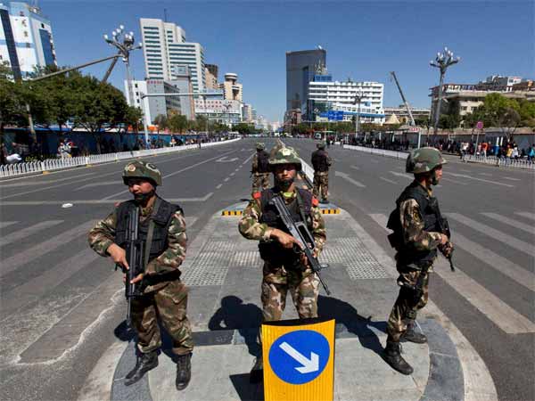 China blames Islamic militants China blames Islamic militants