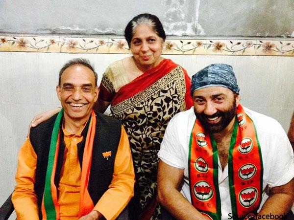 सनी देओल ने दिल्ली में ज्वाइन की पार्टी