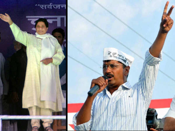 Kejriwal, Mayawati Kejriwal, Mayawati