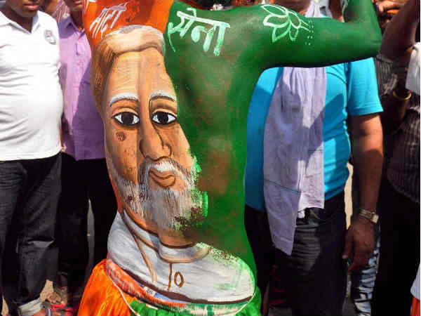नरेंद्र मोदी का समर्थक बनारस में