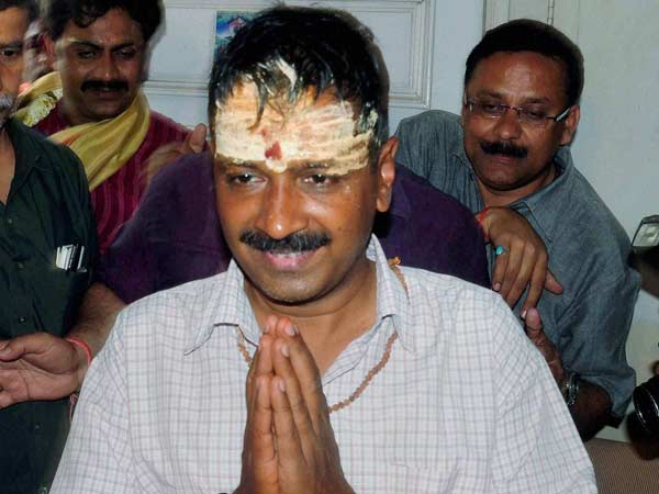वाराणसी में अरविंद केजरीवाल