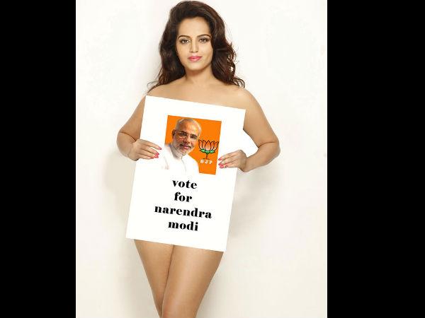 जब मेघना पटेल न्यूड हुईं मोदी के लिये