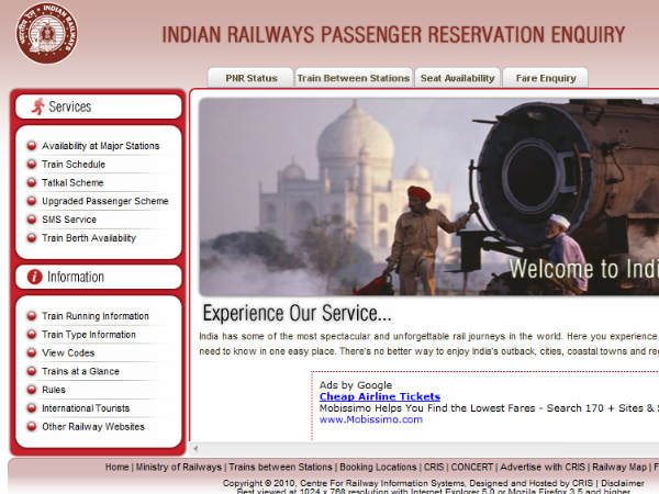 IRCTC से टिकट बुकिंग पर रखें इन बातों का ध्यान
