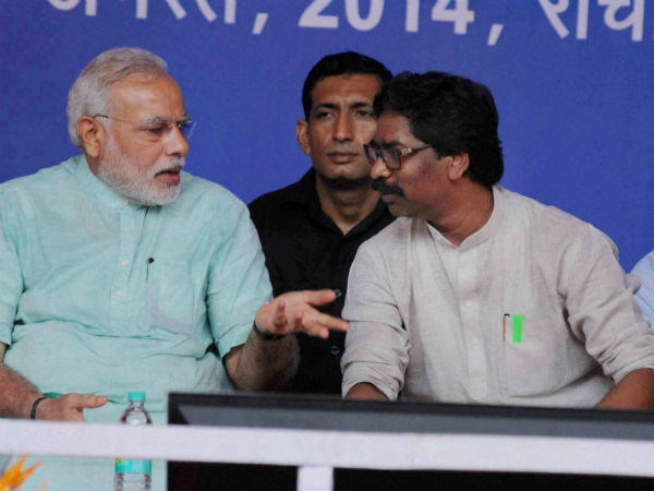 hemant soren and modi hemant soren and modi