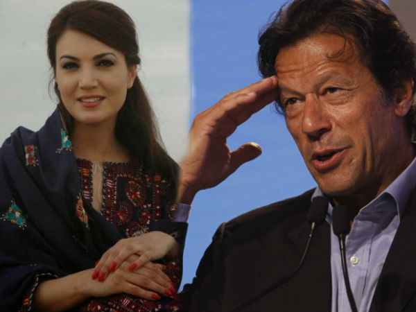 Imran khan and her new wife Reham khan Imran khan and her new wife Reham khan