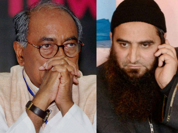 Digvijay Singh honours anti Indian Masrat Alam with 'SAHAB' Digvijay Singh honours anti Indian Masrat Alam with 'SAHAB'
