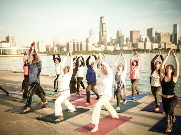 Yoga Day Chicago शिकागो